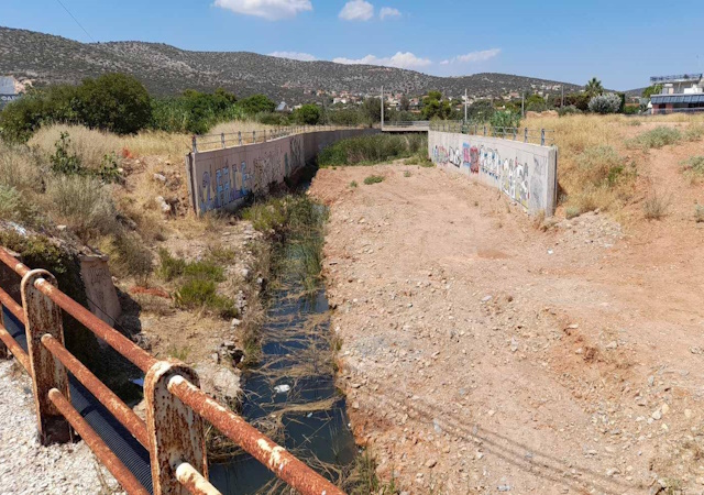 Αγία Μαρίνα Κορωπίου: Τι συμβαίνει με το έργο ανάπλασης του ρέματος Ξερέα