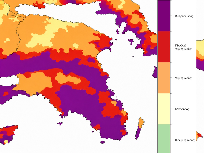 Παρασκευή (31/7) με θυελλώδεις βοριάδες στην Αν. Αττική – Ακραίος ο κίνδυνος πυρκαγιάς