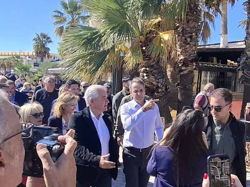 Μητσοτάκης από το Λαύριο: Επενδύσεις στο λιμάνι και εύσημα στον Λουκά