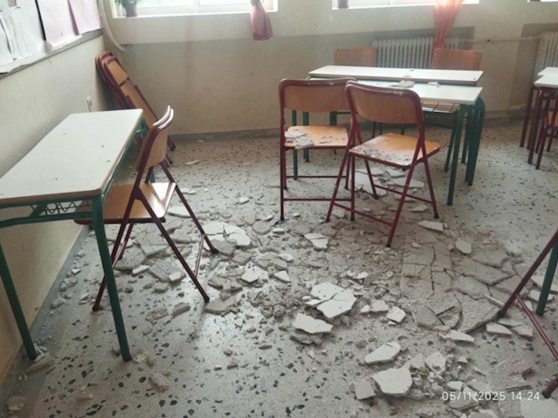 Πόρτο Ράφτη: Οι σοβάδες τραυμάτισαν παιδιά, οι ευθύνες αναζητούνται στους δασκάλους